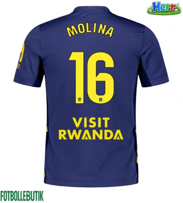 Atletico Madrid Nahuel Molina #16 Bortatröja 2025-26 Kortärmad